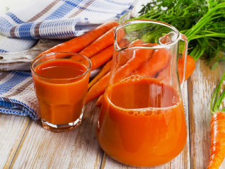 Le jus de carotte